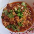 Praew's Ahh's cooksnap of when they made น้ำพริกอ่อง.