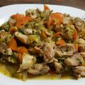 El cooksnap de Maria Isabel Gallana cuando hizo Wok de verduras y carne.