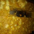 El cooksnap de Flor far cuando hizo Sopa Paraguaya.