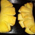 El cooksnap de Florencia Navarro cuando hizo Pan casero con chicharrón.