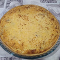 El cooksnap de MariadeGrazia cuando hizo Quiche Lorraine clásica con champiñón.