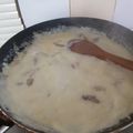 El cooksnap de Silvia Gulino cuando hizo Salsa crema de champiñones.