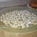 El cooksnap de Giannina Gadeauw cuando hizo Ñoquis de harina.