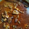 Falguni Dey's cooksnap of when they made আলু দিয়ে মটন কারি(alu diye mutton curry recipe in Bengali).