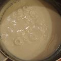 El cooksnap de Rodriguez Harbimaj cuando hizo Crema pastelera.