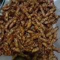 Cooksnap dari Kusmiati Shafiyyullah untuk resep Kacang Sembunyi Pedas Manis