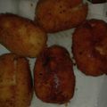 El cooksnap de Marian🍀🇺🇾 cuando hizo Croquetas de papa rellenas con jamón y queso 🌹.