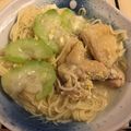 西風羽 的 絲瓜雞肉麵 cooksnap