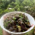 Cooksnap Siti Nur Hidayah Hasan semasa beliau membuat Daging Goreng Ketumbar.