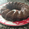 El cooksnap de Maribel cuando hizo Bizcocho de chocolate exprés en el micro.