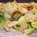 El cooksnap de Maria Arranz cuando hizo Ensalada César sin gluten con pavo a la plancha .