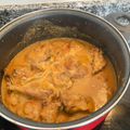El cooksnap de Alicia Lagarto cuando hizo Conejo en salsa.