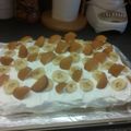 Chelsea 's cooksnap of when they made Banana Pudding Poke Cake.