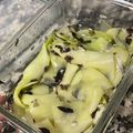 El cooksnap de Mireia cuando hizo ¿Boquerones en vinagre? No... ¡Boquerones de calabacín!.