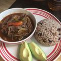 El cooksnap de Madeline Cabrera cuando hizo Ropa Vieja.