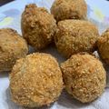 El cooksnap de Samantha Schifer cuando hizo Croquetas de arroz.