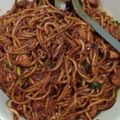 Cooksnap shah.haizad ehsan semasa beliau membuat Mee Goreng Mamak Simple.