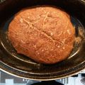 Cooksnap από Irene Pag στη συνταγή Τραγανό ψωμί στην κατσαρόλα χωρίς ζύμωμα!!!