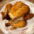 Cooksnap από 𝒳𝓇𝓊𝓈𝑜𝓊𝓁𝒶 𝒦𝑜𝓃𝓉𝑜𝓅𝑜𝓊𝓁𝑜𝓊 στη συνταγή Ψητό κοτόπουλο με φόρμα κέικ με όλη την πέτσα του και τραγανό !