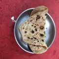 uma का कुकस्नैप जब उन्होंने आम के अचार का पराठा (Aam ke achar ka paratha recipe in Hindi) बनाया था।