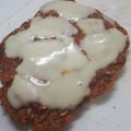 El cooksnap de Belu cuando hizo Pizza de Zanahoria con Harina de Garbanzo.