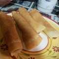 El cooksnap de Dayanne Estefania cuando hizo Panqueques con manjar.