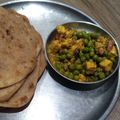 Subhasree Santra's cooksnap of when they made মটর পনির দম (matar paneer dum recipe in Bengali).
