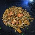 Cooksnap shazrina semasa beliau membuat Penang Char Kuew Teow.