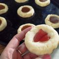 El cooksnap de Nicolle Tort cuando hizo Ojitos súper fáciles para la merienda.