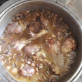 El cooksnap de matiasortizgarcia cuando hizo Muslitos de pollo con almendras y pasas.