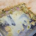 El cooksnap de Lucía Fernández cuando hizo Tarta de puerros con crema de leche.