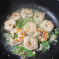 El cooksnap de Martin Erre cuando hizo Pasta con langostinos 🍤 al ajillo 🧄.