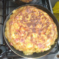 El cooksnap de Egrysett Lucas cuando hizo Tortilla de papas con salchichas 😋 Súper FÁCIL.