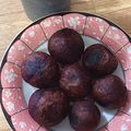Cooksnap dari Finka untuk resep Bola-bola Ubi ungu isi coklat