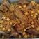 El cooksnap de Sandra cuando hizo Fideos tostados con costillas de cerdo y garbanzos.
