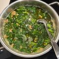 Cooksnap của Phanh khi họ làm theo món Canh cua rau đay mướp mồng tơi và cà pháo muối xổi mắm tôm