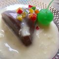 Cooksnap dari Okfa Viana Kharlina untuk resep Puding Coklat dengan Vla