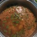 El cooksnap de queen cuando hizo Sopa de habas con nopales.