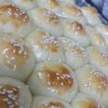 yamama909's cooksnap of when they made Bee hive cheese balls.