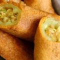 Nalini Shankar's cooksnap of when they made ஸ்டஃப்டு மிளகாய் பஜ்ஜி(stuffed chilli bajji recipe in tamil).