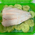 El cooksnap de Silvia M cuando hizo Salmón con patatas y eneldo en Lékué.