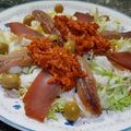 El cooksnap de Empar cuando hizo 238. Xatonada (entrante ensalada).