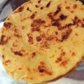 renu bhist's cooksnap of when they made Makki-Mooli paratha.