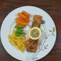 Cooksnap dari yuvi untuk resep Salmon Steak with Lemon Butter Sauce