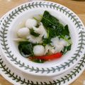 Cooksnap Mahadiah semasa beliau membuat Bening Sawi.