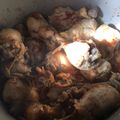 🌈NinjaMommaKitchen🌈's cooksnap of when they made Crockpot 2 Step BBQ Chicken legs.