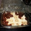 Leo Houston's cooksnap of when they made Peach Cobbler.