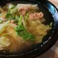 รูป Cooksnap ของ piya peipei เมื่อเขาทำ แกงจืดผักกาดดองกระดูกหมู