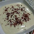 El cooksnap de Inma Hervás cuando hizo Crema de coliflor con queso.(Thermomix).