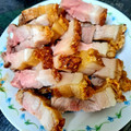周靖慈 的 #紅白料理食譜👉 脆皮燒肉做法（酥脆不硬） cooksnap